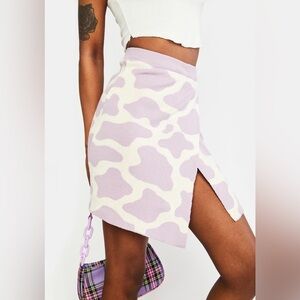 Purple Milk Cow Skirt